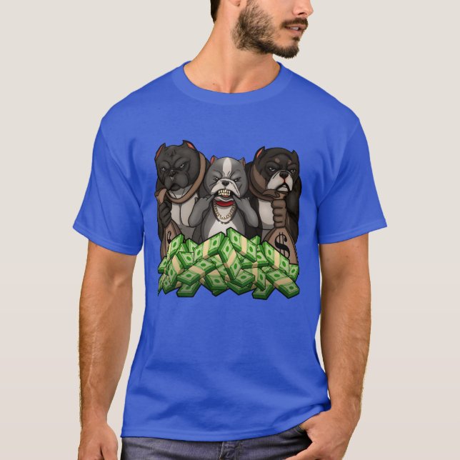 Camiseta Amigos de MONEY DOGS (Anverso)