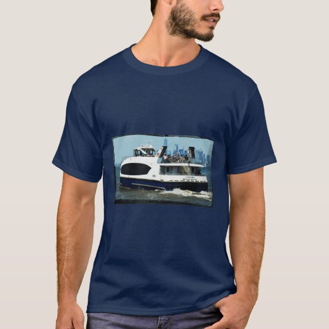 Camiseta Amigos de NYC Ferry (Anverso)