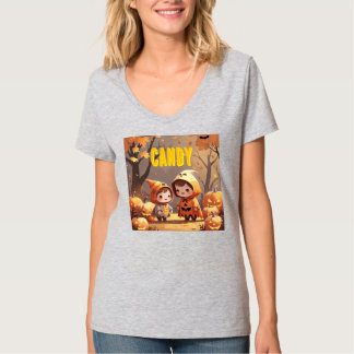 Camiseta Amigos de otoño personalizan