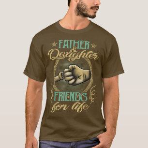 Camiseta Amigos de padre e hija por vida