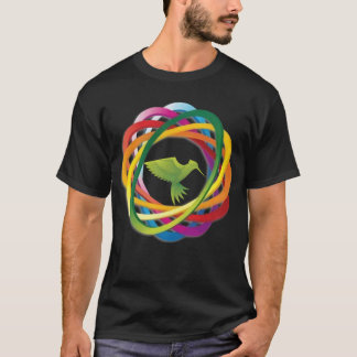 Camiseta amigos de pájaro