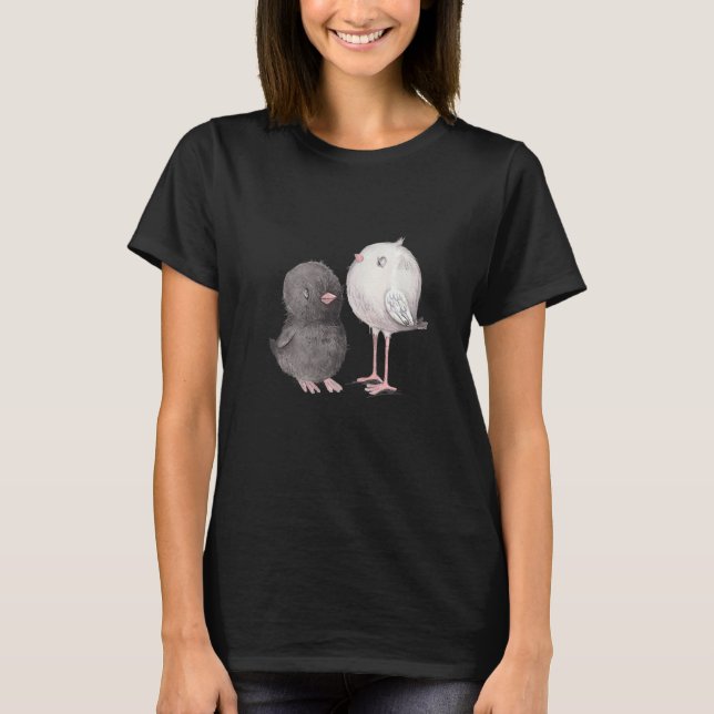 Camiseta Amigos de pájaro (Anverso)