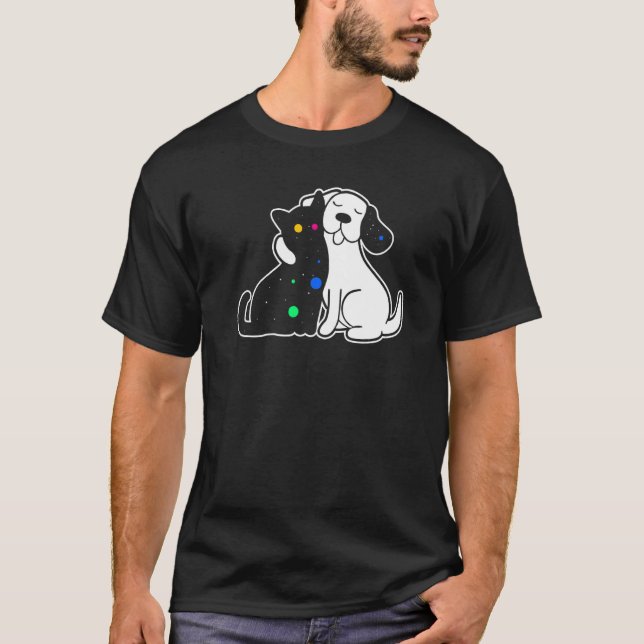 Camiseta Amigos de Pelo de Perro y Gato (Anverso)