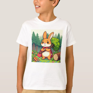 Camiseta Amigos de Pixel: Protección de los bosques (coneji