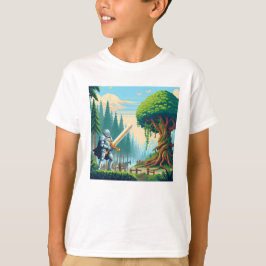 Camiseta Amigos de Pixel: Protección forestal (caballero) #