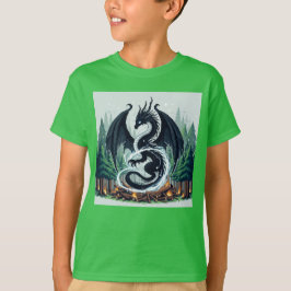 Camiseta Amigos de Pixel: Protección forestal (dragón) #03