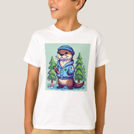 Camiseta Amigos de Pixel: Protección forestal (nutria) #19