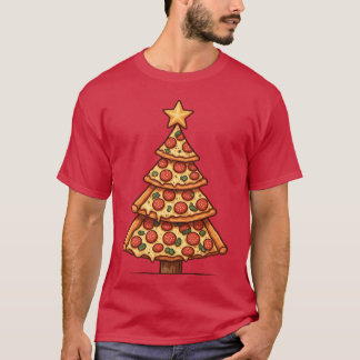 Camiseta Amigos de Pizza Christmasree