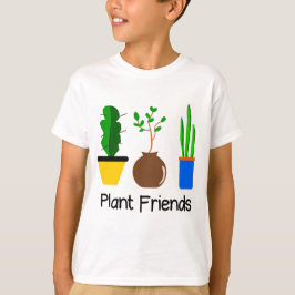 Camiseta amigos de plantas