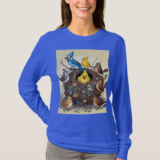 Camiseta Amigos de plumas: Editores de nido