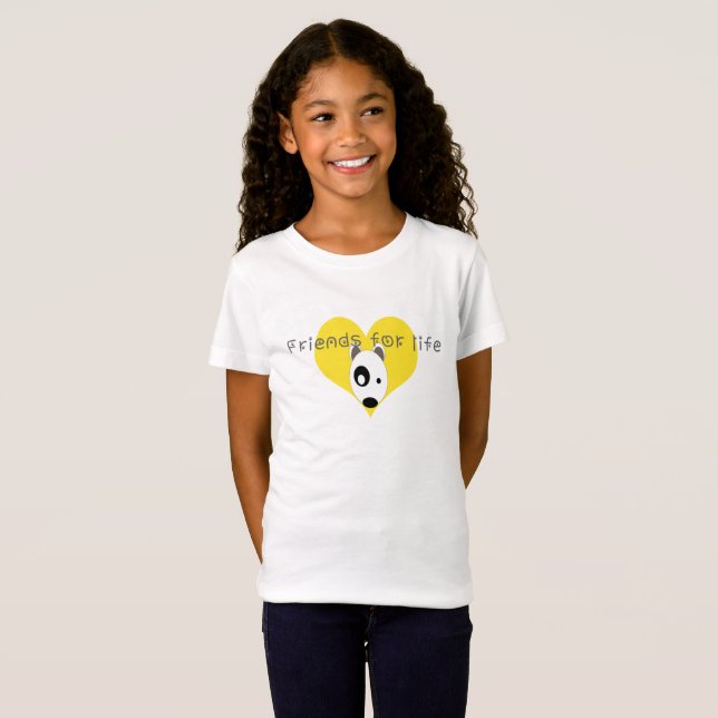 Camiseta amigos de por vida (Anverso completo)