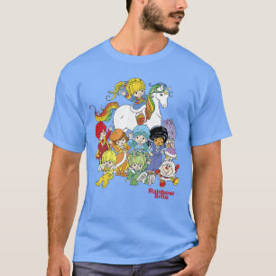 Camiseta Amigos de Rainbow Brite Vintage Color y Sprites Gr