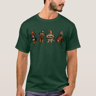 Camiseta Amigos de regalo de Perros de Bruja