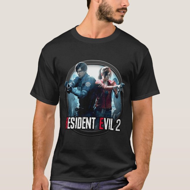 CAMISETA AMIGOS DE RESIDENT EVIL 2TCSR (Anverso)