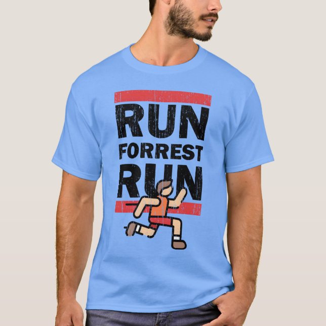 Camiseta amigos de run forrest (Anverso)