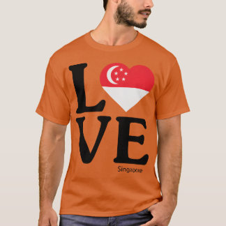 Camiseta Amigos de Singapur queridos