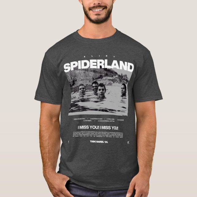Camiseta amigos de SLINT SPIDERLAND (Anverso)