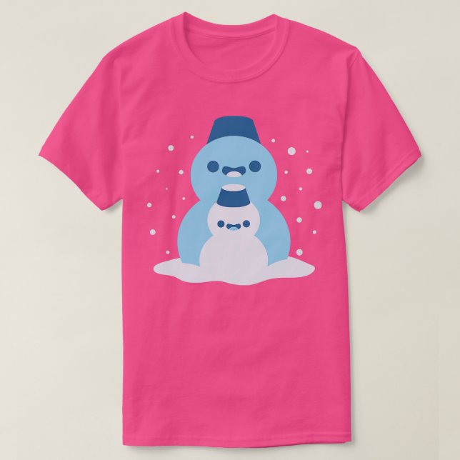 Camiseta Amigos de Snowmen (Diseño del anverso)