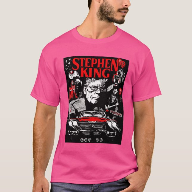 Camiseta amigos de Stephen King Misery (Anverso)
