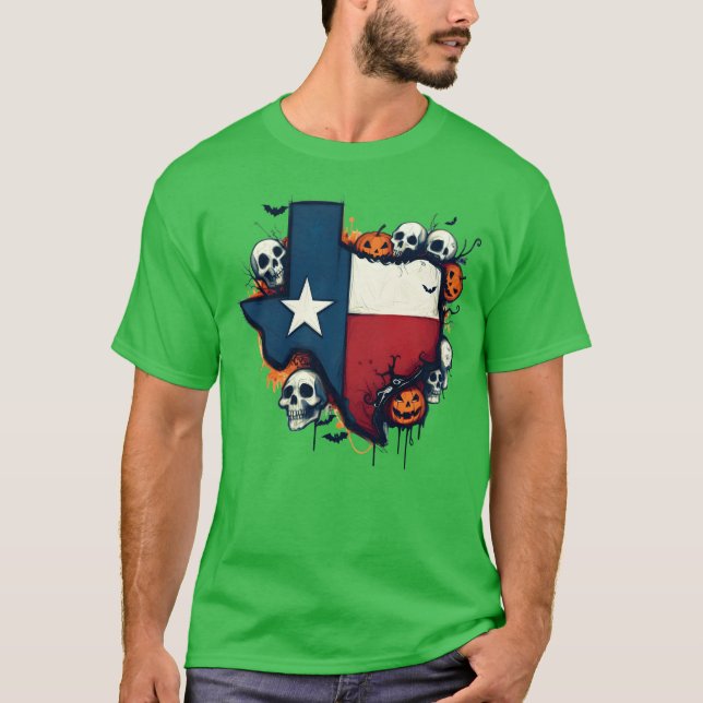 Camiseta Amigos de Teas Halloween (Anverso)