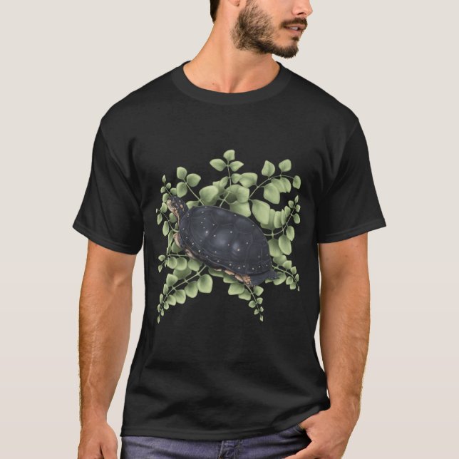 Camiseta amigos de tortuga moteada (Anverso)
