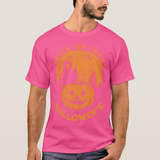Camiseta Amigos de Trick Orreat Halloweens (Anverso)