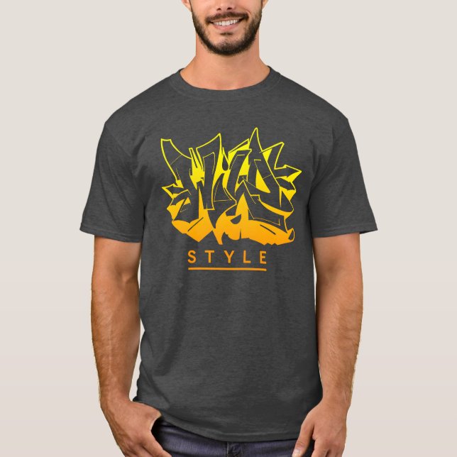 Camiseta Amigos de Wild Style Graffiti (Anverso)
