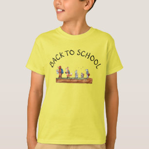 Camiseta Amigos del bosque Regreso a clases Acuarela