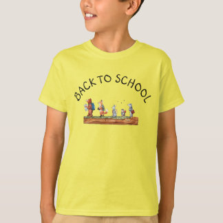 Camiseta Amigos del bosque Regreso a clases Acuarela