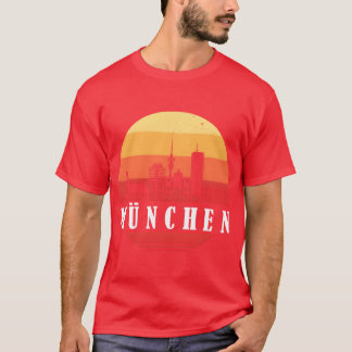 Camiseta Amigos del cielo retro de Múnich