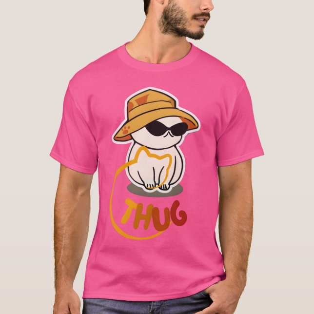 Camiseta amigos del gato matón (Anverso)