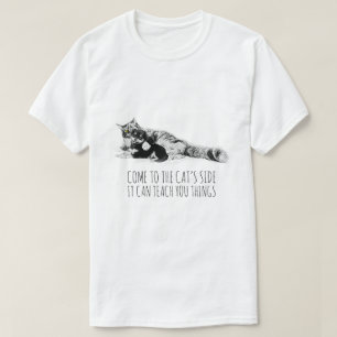 Camiseta Amigos del gato y el perro graciosos