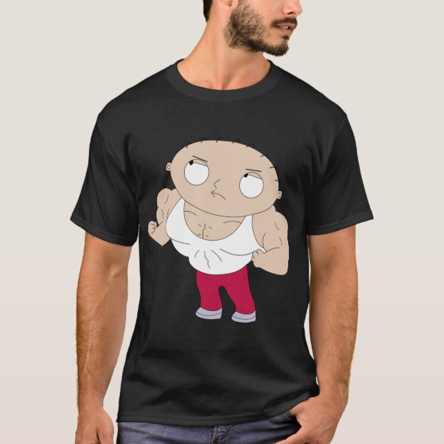 Camiseta amigos del gimnasio de Stewie (Anverso)