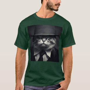 Camiseta Amigos del líder de la mafia gato
