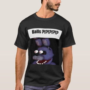 Camiseta amigos del meme de las bolas de bonnie de fnaf
