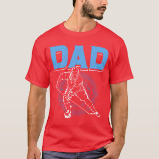 Camiseta Amigos del padre del hockey sobre hielo