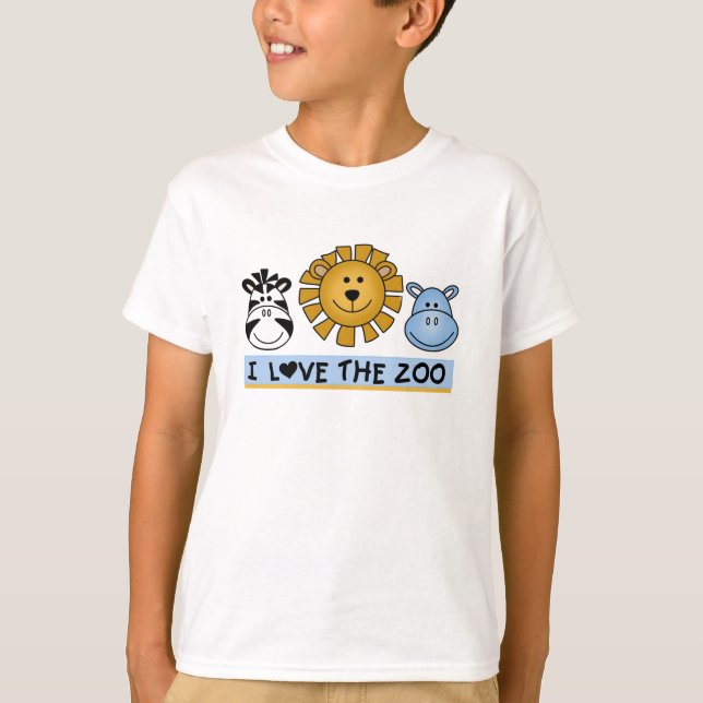 Camiseta Amigos del parque zoológico (Anverso)
