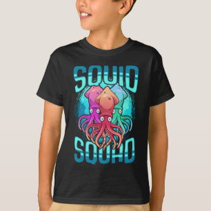 Camiseta Amigos del pulpo en el océano animal de la brida 