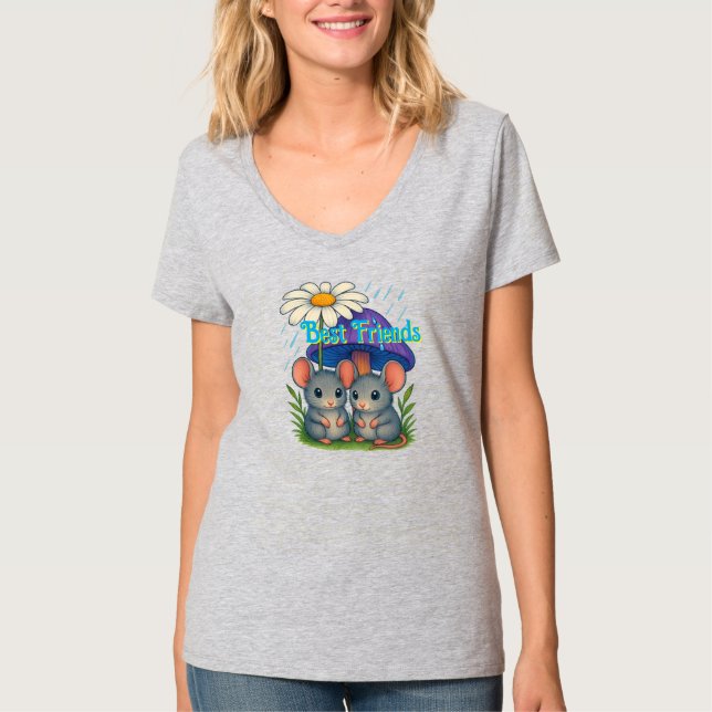 Camiseta Amigos del ratón de campo (Anverso)
