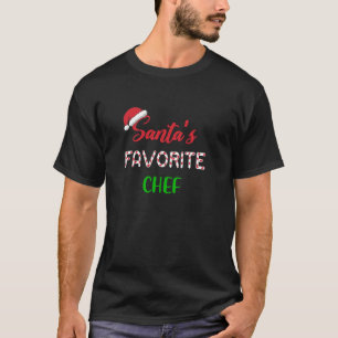 Camiseta Amigos del regalo favorito del chef Navidad Gracio