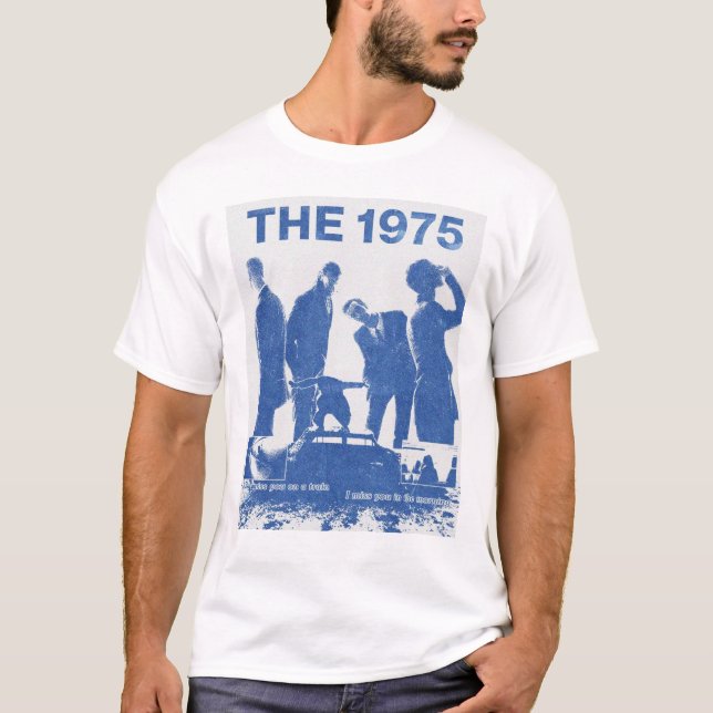 Camiseta "Amigos desaparecidos, aplicar dentro" (Anverso)