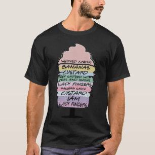 Camiseta Amigos Día de Acción de Gracias Trifle Feliz Día d