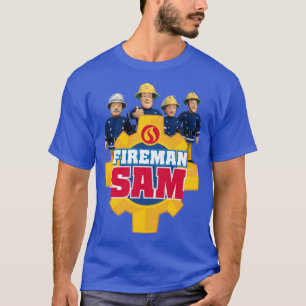 Camiseta amigos divertidos del bombero sam