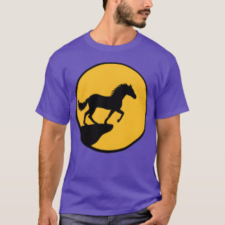 Camiseta Amigos en pie de luna de climas de caballo