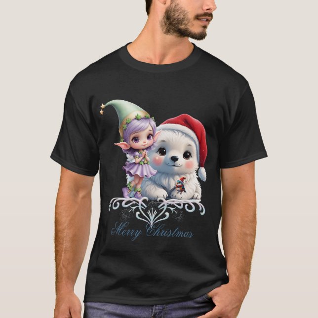 Camiseta Amigos en un mundo de fantasía. (Anverso)