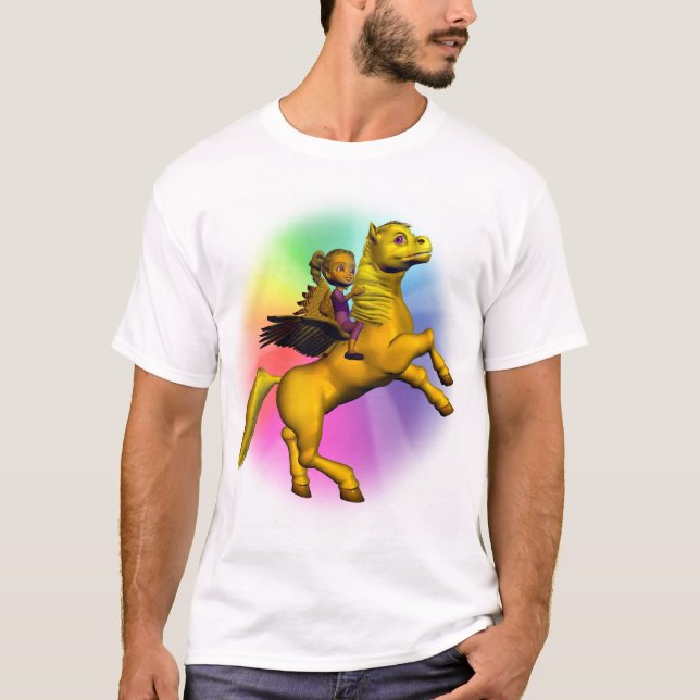 Camiseta Amigos en vuelo (Anverso)