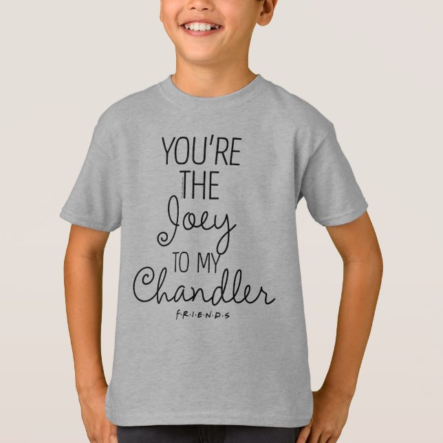 Camiseta AMIGOS™ | Eres el Joey de mi Chandler (Anverso)