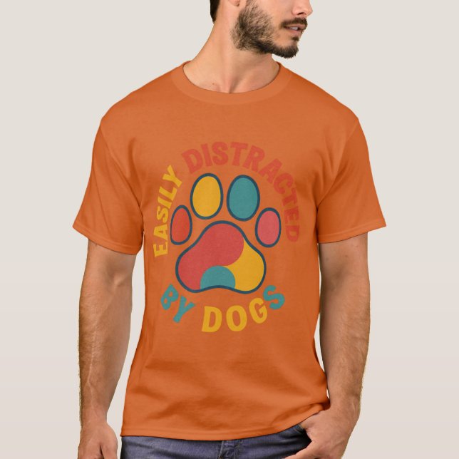 Camiseta Amigos fácilmente distraídos (Anverso)
