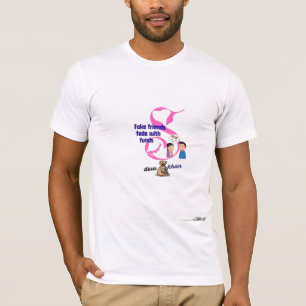 Camiseta Amigos falsos, amigos codiciosos