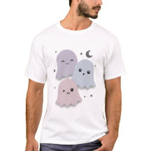 Amigos Fantasmas Pastel Adorables Halloween